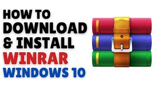 How to Download and Install WinRAR on Windows 10 PC [upl. by Holna]