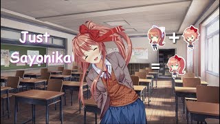 Fusing Sayori amp Monika To Make Sayonika Sayonika Begins A DDLC Mod [upl. by Jaquelyn]