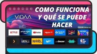 Cómo funciona y qué se puede hacer con un Smart TV Hisense VIDAA [upl. by Newfeld782]