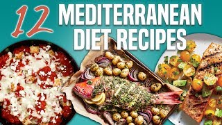 12 Mediterranean Diet Recipes  Recipe Compilation  Well Done [upl. by Hareenum]