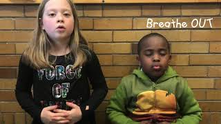 Belly Breathing Exercise  Micheal J Perkins Elementary School Boston Public Schools [upl. by Drapehs824]