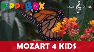 Mozart Bach Chopin  Klassik für Kinder  Schmetterlingszauber KIDDYBOXTV [upl. by Anoiuq]