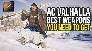 Assassins Creed Valhalla Best Weapons You Need To Get AC Valhalla Best Weapons [upl. by Nivan128]