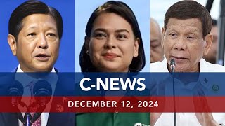 UNTV CNEWS  December 12 2024 [upl. by Orozco]