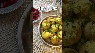 Sev puri 🌟🌟 sevpuri recipe indianfood shortsvideo [upl. by Geaghan]