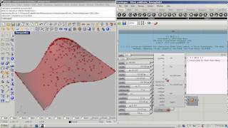 Grasshopper C SI beta 01 flocking on 3d surface [upl. by Volnay]