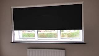 Blackout roller blind in a cassette for total darkness [upl. by Zerdna48]