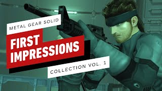 Playing Metal Gear Solid Master Collection Vol 1 on Switch Left Us With More Questions [upl. by Sylvia]