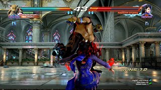 Fighting a very Optimized Zafina with King  Tekken 7 [upl. by Prud620]