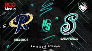 Rieleros gana 5 a 4 a Saraperos 27042023 [upl. by Ingvar446]