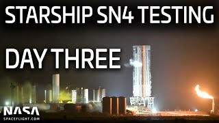 Replay Starship SN4 Testing From SpaceXs Boca Chica Launch Site [upl. by Kevan]