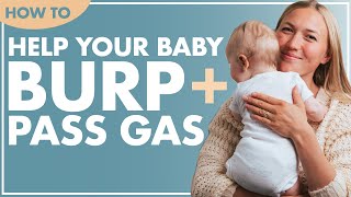 First Time Mom Newborn Tips HOW TO BURP A NEWBORN BABY  RELIEVING GAS IN INFANTS [upl. by Alexandre993]