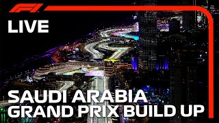 LIVE Saudi Arabian Grand Prix BuildUp and Drivers Parade [upl. by Hollyanne]