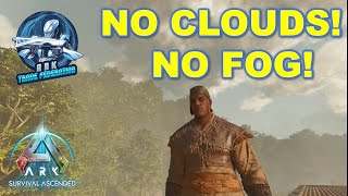 How to remove clouds and fog on Ark Survival Ascended [upl. by Woodie]