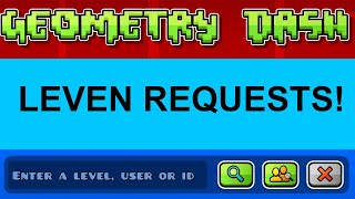 GEOMETRY DASH LEVEL REQUEST STREAM [upl. by Siednarb]