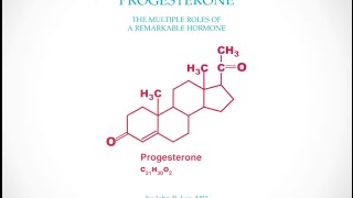 Natural Progesterone How Dr John R Lee MD became interested in progesterone therapy [upl. by Aicenet]