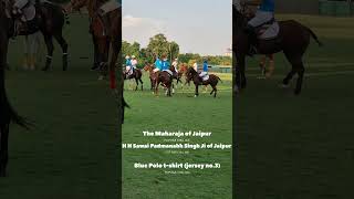 H H Sawai Padmanabh Singh ji of Jaipur MaharajaofJaipur PoloClubJaipur uspolo jaipurnews jaipur [upl. by Ariajaj604]