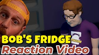 Bobs Fridge REACTION Video Distractable Podcast Animation Markiplier Bob and Wade [upl. by Nodnarb493]