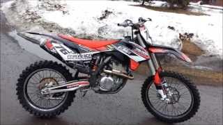 KTM SXF 350 2013 DEP S7 Full Exhaust [upl. by March]