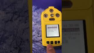 Portable multi gas detector [upl. by Auqemahs973]