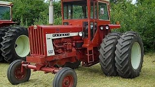 Low Hour IHC 806 Diesel Tractors Sold for Big  on Minnesota Auction [upl. by Li]