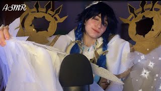 ASMR Angel Venti Preening Their Feathers  Genshin Impact Venti CosplayRoleplay Ruffling Pets [upl. by Anuaf]