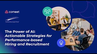 The Power of AI Actionable Strategies for Performancebased Hiring and Recruitment Webinar [upl. by Eirroc]