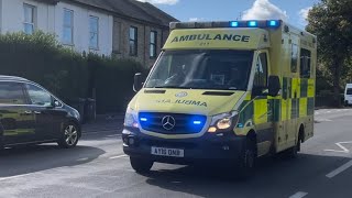 Quite Rare Now EEAST MercedesBenz Sprinter DCA Responding [upl. by Anikram]