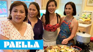 SEAFOOD PAELLA RECIPE STEP BY STEP  Keesas Kusina [upl. by Gensmer]