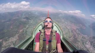 Aerobatic flight with Robert Warsitz on Pilatus PC7 [upl. by Airdnahc328]