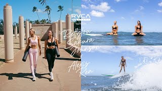 RVCA Sport featuring Alexis Ren amp Bettylou Johnson Sakuru [upl. by Boak]