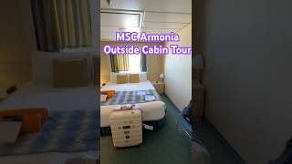 MSC Armonia  Outside Cabin 9047 [upl. by Sonitnatsnok]