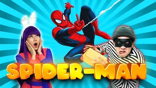 The Spiderman Song  Action Songs for Kids  Superheroes  Kids Songs and Nursery Rhymes  BalaLand [upl. by Ecirb]