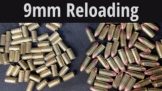 How to Reload 9mm Ammo For Beginners Single Stage Press [upl. by Berliner10]