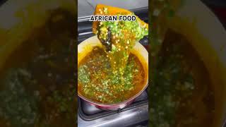 Okro stew africa food foodie foodlover deliciousfood nigeria ghana [upl. by Thorlie833]