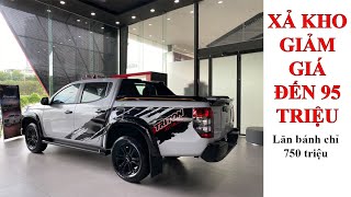 XE BÁN TẢI MITSUBISHI TRITON 2023 GIẢM GIÁ VÀ TRITON ATHLETE 2022 XẢ KHỎ [upl. by Ynetruoc100]