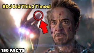 150 MindBlowing Avengers Endgame Facts You Didnt Know [upl. by Daahsar]