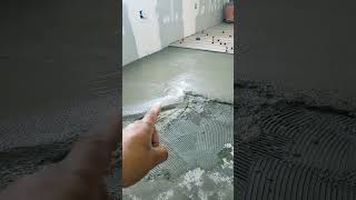 como hacer quotpiso sobre pisoquot porcelanato tile loseta [upl. by Ecaroh]