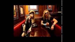 Michael Starr amp Lexxi Foxx Steel Panther  interview pour La Grosse Radio [upl. by Adnawuj206]