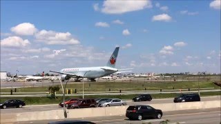 Rare Air Canada B767300ER at New YorkLaGuardia [upl. by Nirrad]