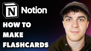 How to Make Flashcards in Notion Full 2024 Guide [upl. by Enirahtac]