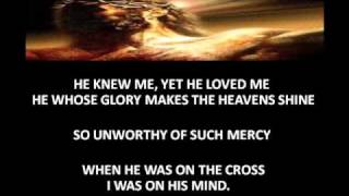 When He was on the cross I was on His mind [upl. by Allene]