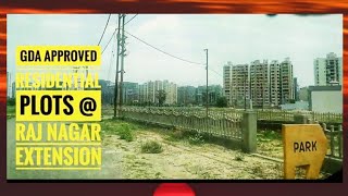 GDA Approved residential plots in Raj Nagar ExtensionKrishna Enclaveapproved land in ghaziabad [upl. by Olenta]