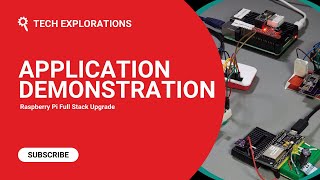 Raspberry Pi Full Stack Upgrade  Application demonstration [upl. by Vogeley]