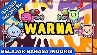 Lagu Belajar Bahasa Inggris  Warna Colours Lagu Anak Anak Terpopuler 2017 Bibitsku [upl. by Aiyotal]