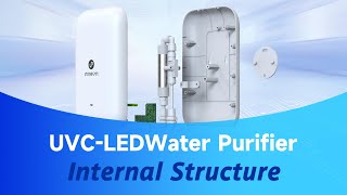 HC UVCLED Water Purifier Internal Structure [upl. by Nair851]