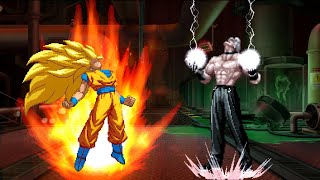 KOF vs DBZ Super Goku vs Atlas Rugal [upl. by Ayouqes701]