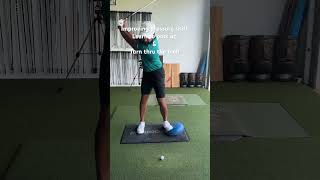 Improve rotation in golf swing amp pressure shift out of the top [upl. by Etteloiv508]