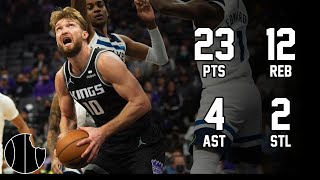 Domantas Sabonis Highlights  Spurs vs Kings  11th Nov 2024 [upl. by Accebor]