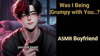 ASMR Boyfriend RoleplayConfronting Overworked BFApology Cuddles Was I Being Grumpy with You [upl. by Adnama]